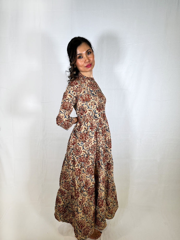 cotton kalamkari dress