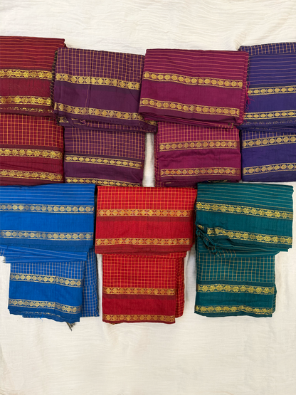 Arani polycotton dance practice saree