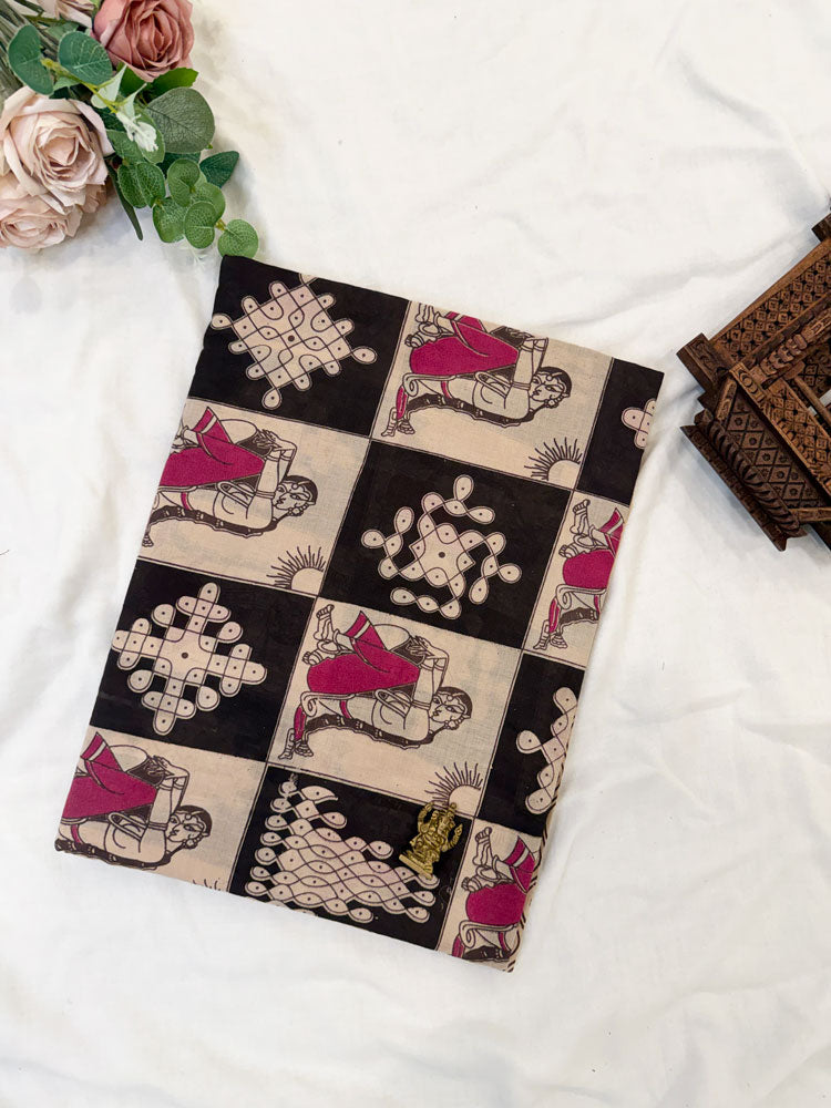 kalamkari cotton saree