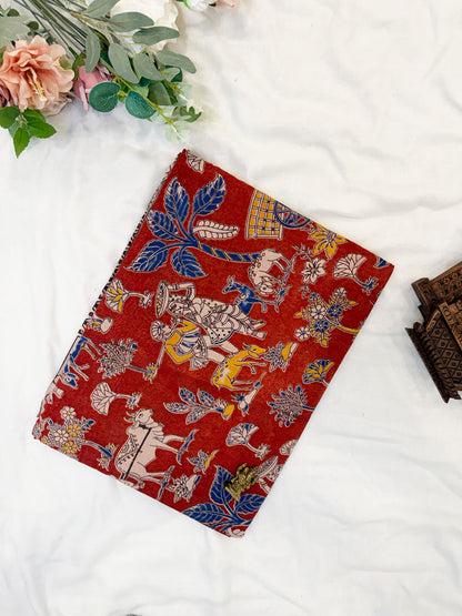 Kalamkari cotton saree