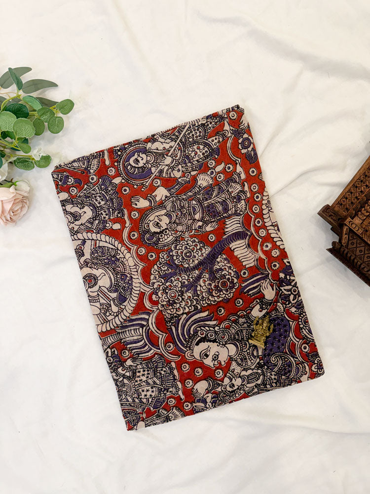 Kalamkari cotton saree