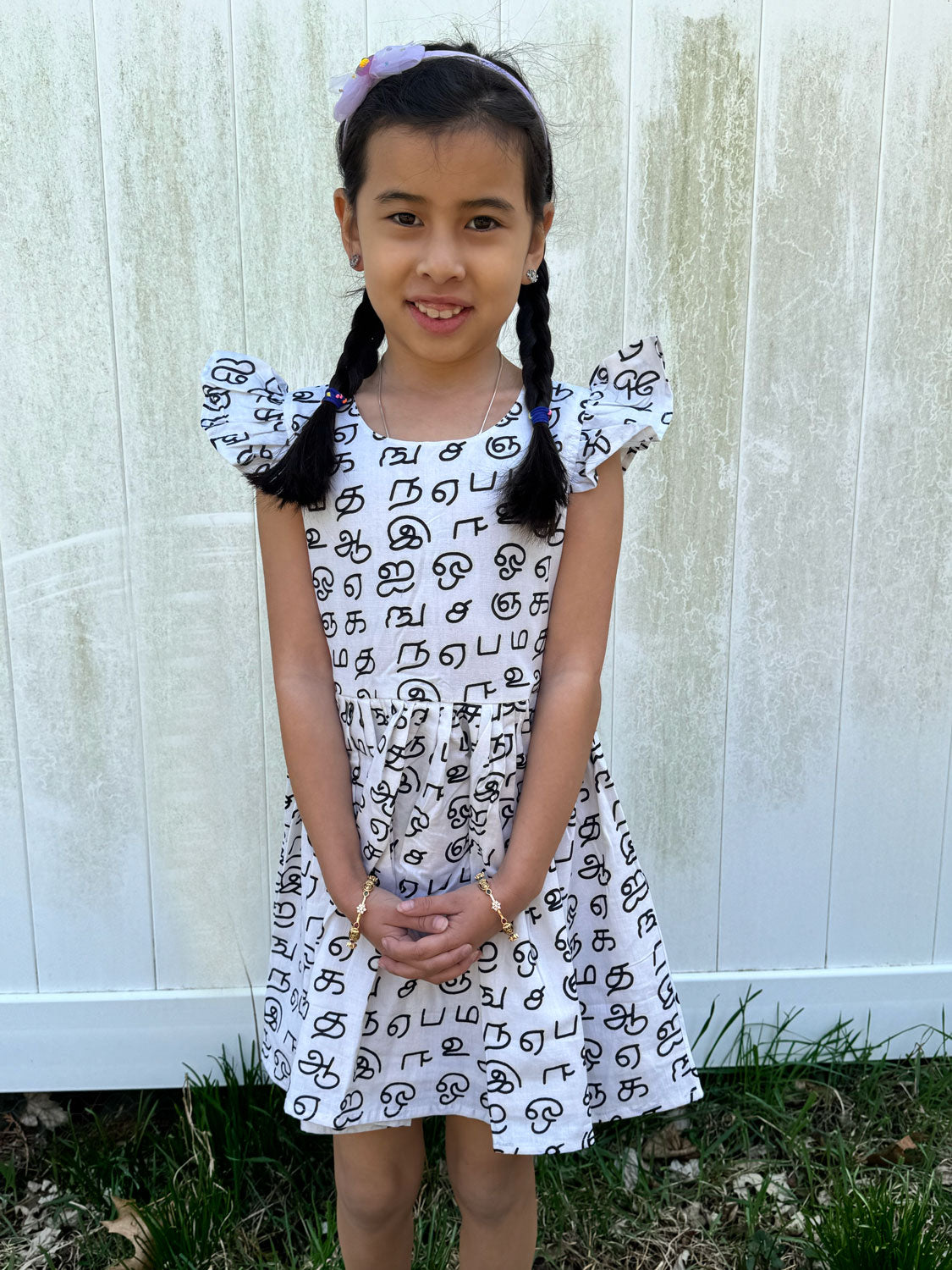kids dress, girls dress, cotton dress