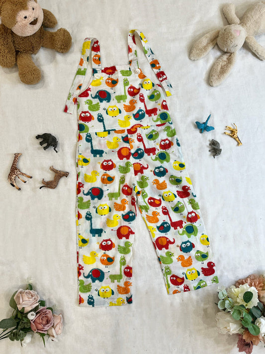Cotton animal printed kids romper & jumpsuit