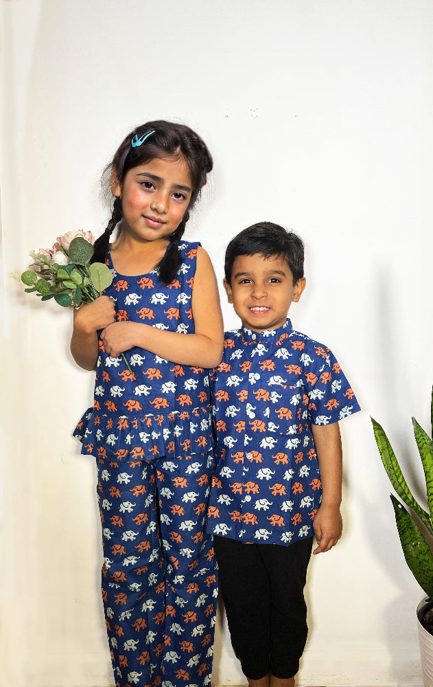 Cotton sibling set