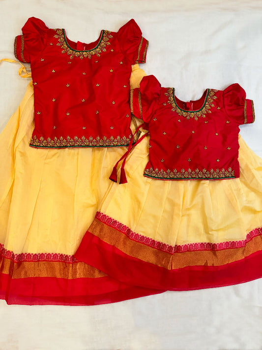 pattu pavadai