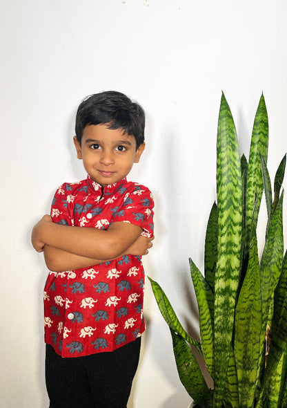 Boys button down shirt