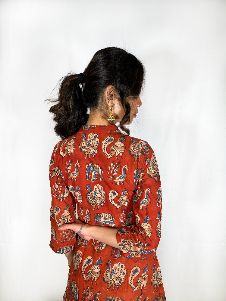 Kurti and palazzo pants set