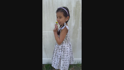 kids dress, cotton dress for girls