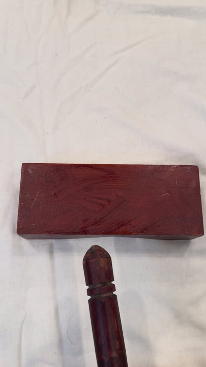 Thattu Kazhi Set  | Dance Instrument I Wood Thattu Manai Set for Bharatanatyam