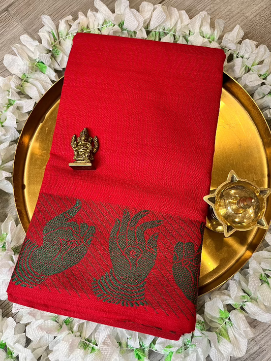 dance practice saree