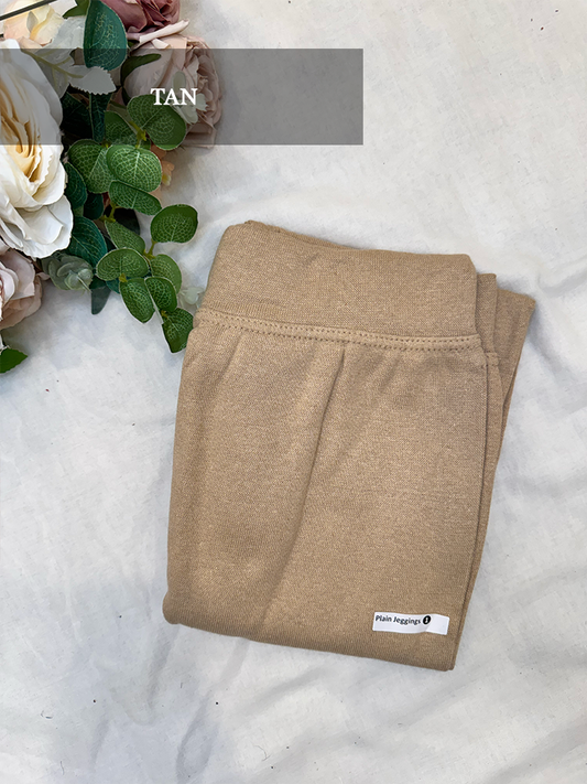 Free size tan leggings